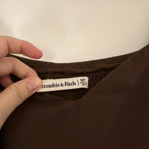 Abercrombie & Fitch Brown Dress (Size M // Lightly Used) - Picture 5 of 8